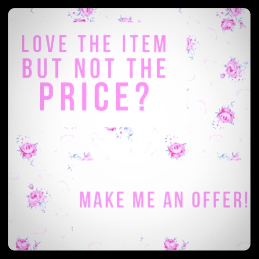Open to offers!